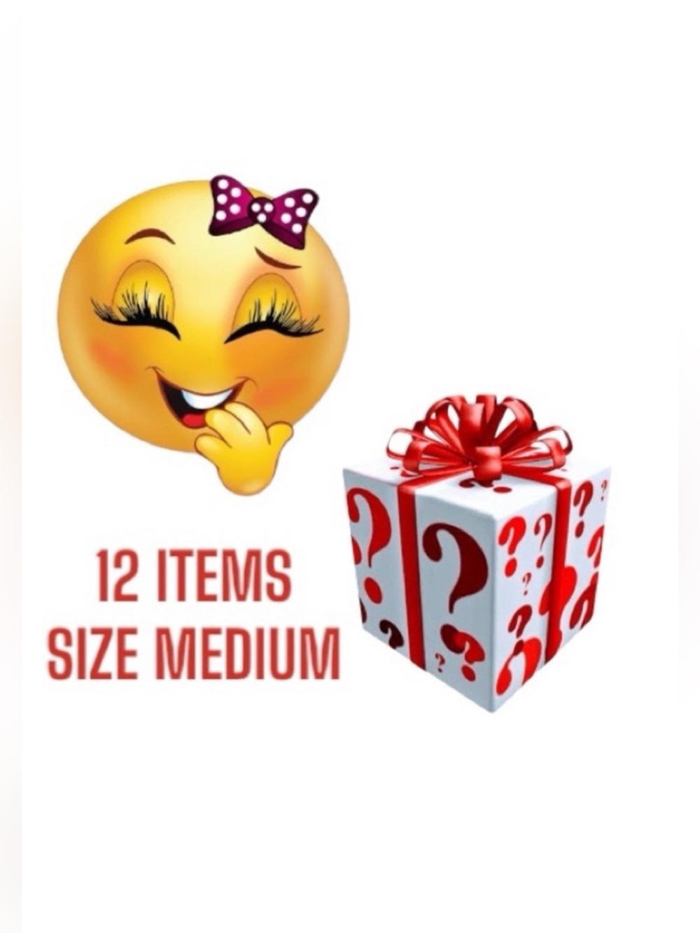 12 ITEMS SIZE MEDIUM MYSTERY BOX